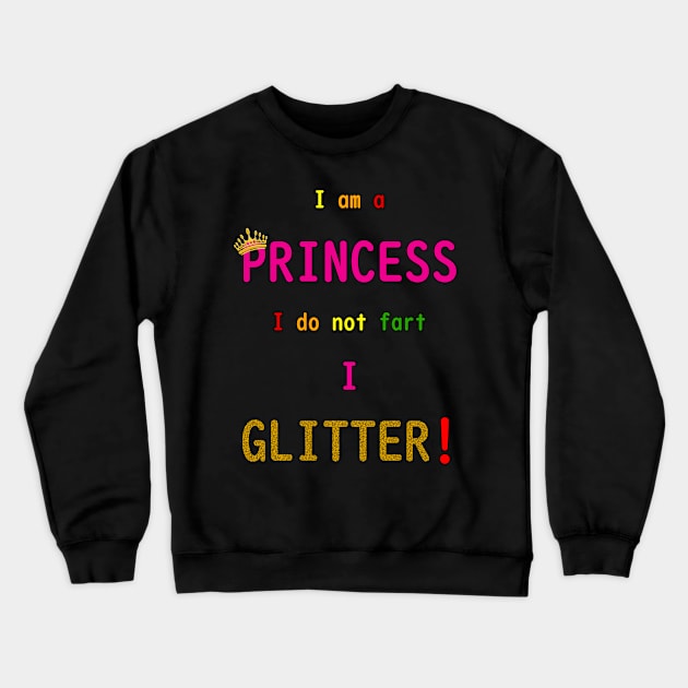 Princess Crewneck Sweatshirt by Littlekata